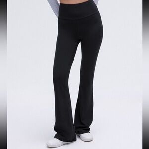 Lululemon Groove Nulu Super High Rise Black Flared Pant